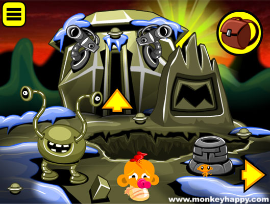 Chơi game Chú khỉ buồn: Ánh sáng hố sâu - GameVui.vn