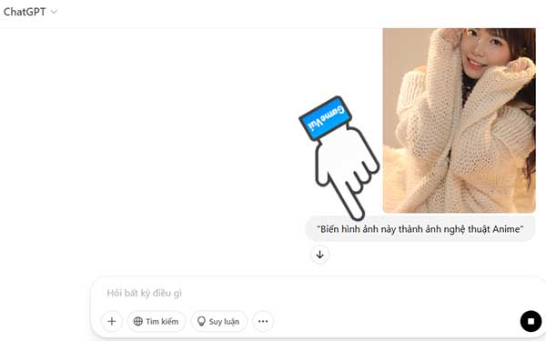 Ra lệnh cho Chat GPT