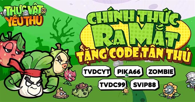 Tổng hợp code Thực Vật Đại Chiến Yêu Thú mới nhất tháng 4/2026