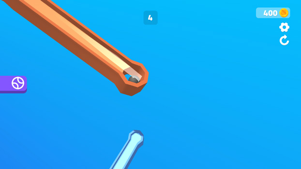 Đưa bóng qua lỗ để giành chiến thắng.