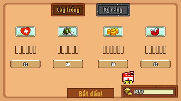 Nâng cấp chỉ số sức mạnh cho chú Dave