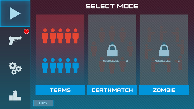 Nhiều chế độ chơi thú vị.