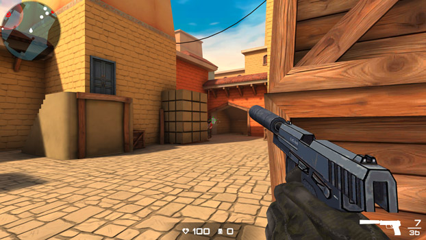 Bắn hạ tất cả kẻ địch để giành chiến thắng.