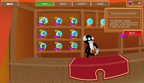 Mua sắm vật phẩm có trong Shop cửa hàng