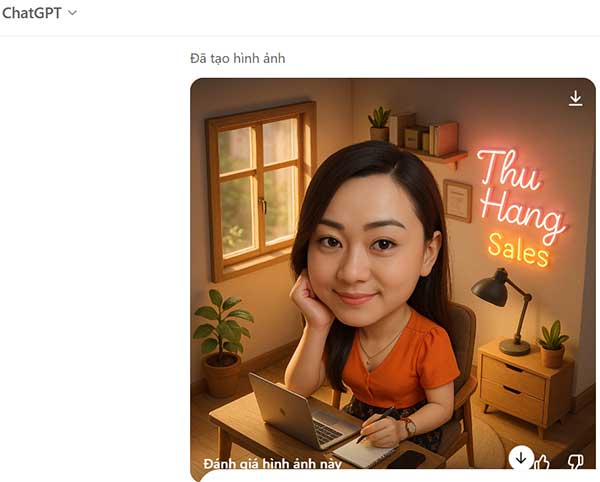 Kết quả của ChatGPT