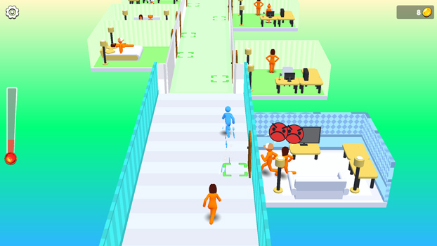 Chơi khăm các cư dân trong khách sạn bằng cách gõ cửa từng phòng.