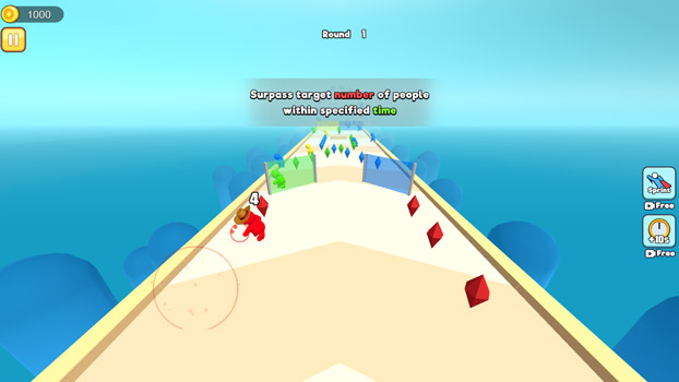 Nhặt các tinh thể cùng màu để sử dụng các sức mạnh.