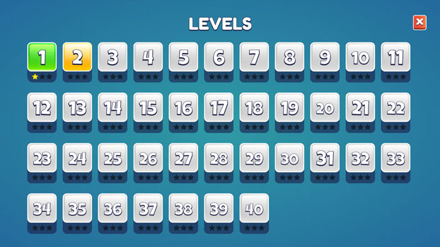 Nhiều màn chơi cho bạn tha hồ khám phá.