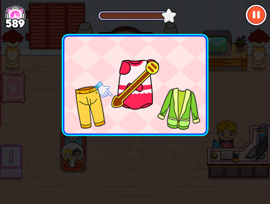 Khám phá nhiều hoạt động trong căn nhà.