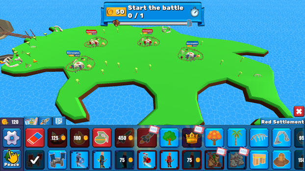 Xây dựng các căn cứ.