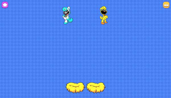 Bấm nút để lai tạo 2 nhân vật