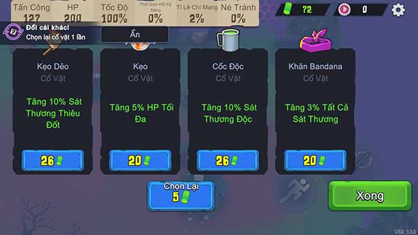 Nâng cấp sức mạnh