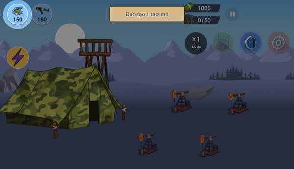 Chơi game Đội quân Stickman - GameVui