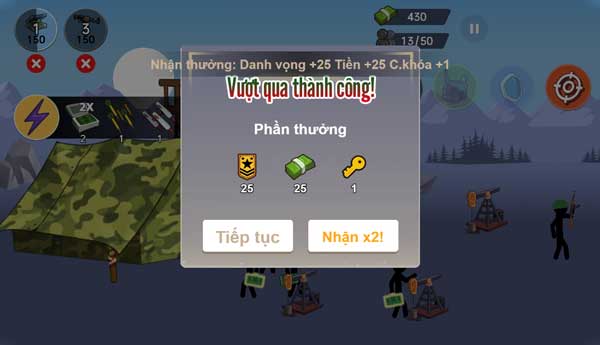 Hoàn thành thử thách