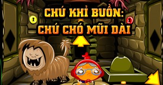Chú khỉ buồn: Chú chó mũi dài