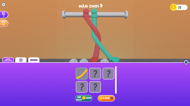 Mở khoá nhiều vật phẩm trang trí.