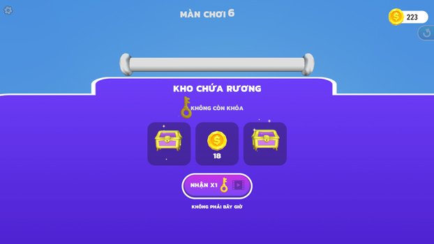 Mở khoá phần thưởng.