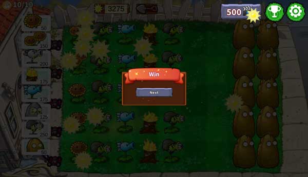 Giành chiến thắng toàn bộ Level