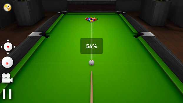 Chơi game Bi a 3D - GameVui.vn