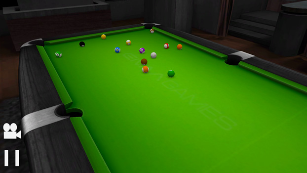 Ăn hết số bi của bạn trước đối thủ để giành chiến thắng.