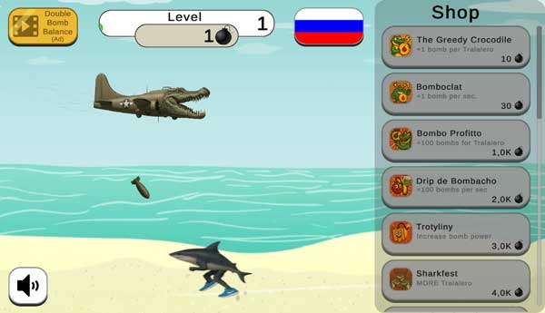 Chơi game Bombordiro vs Tralalero - GameVui