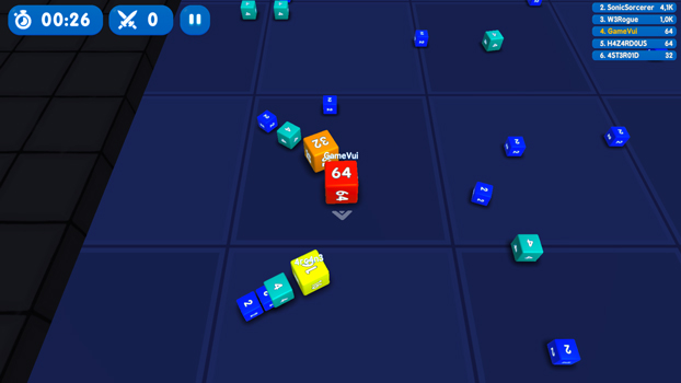 Nuốt chửng các đối thủ khác.