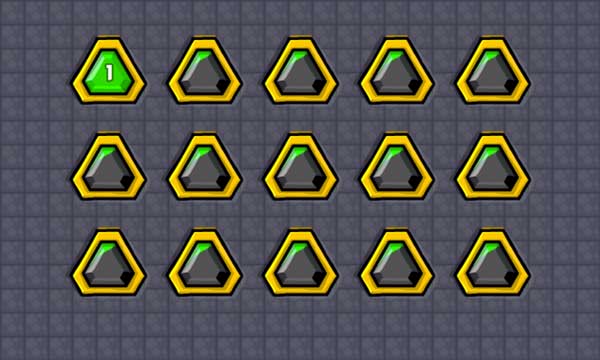 Có tất cả 15 level cấp độ trong thử thách