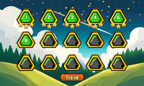 15 level cấp độ đang chờ người chơi thử sức