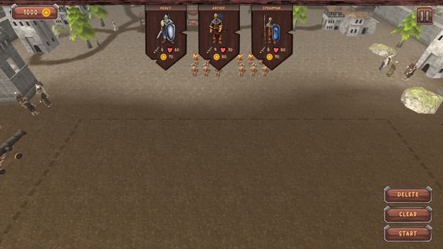 Sử dụng chiến thuật dàn trận hợp lý để giành chiến thắng.