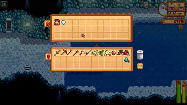 Địa điểm bắt Linh Thể Ngân Hạ trong Stardew Valley