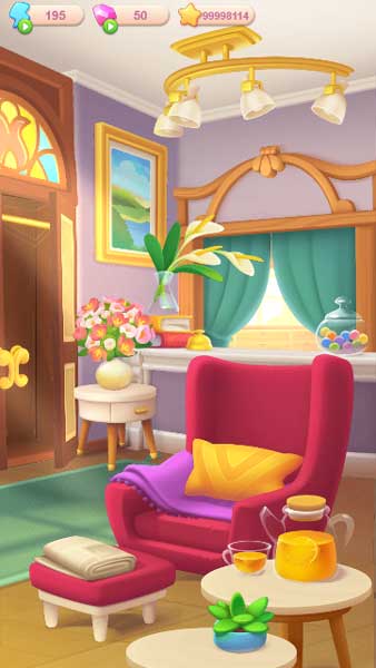 Những căn phòng trong ngôi nhà đã có diện mạo mới