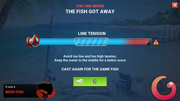 Câu cá thất bại