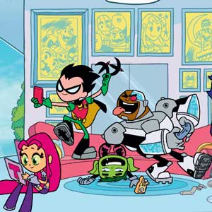 Teen Titans Go - Ném đồ ăn