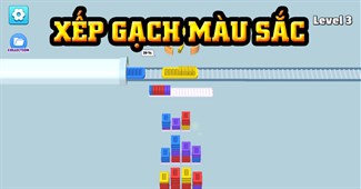 Xếp gạch màu sắc