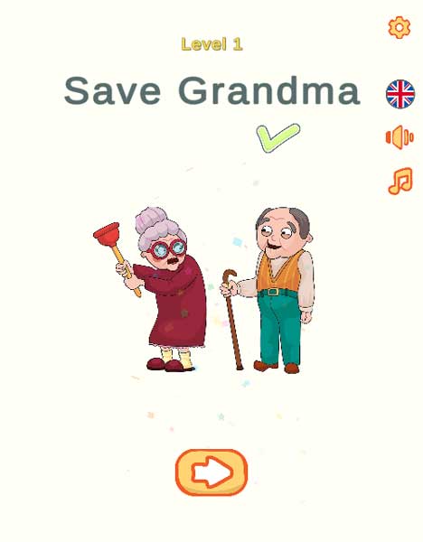 Giúp bà lão yên tâm