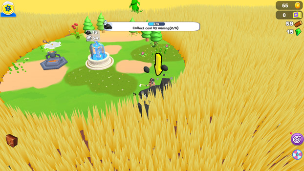 Khai thác tài nguyên.