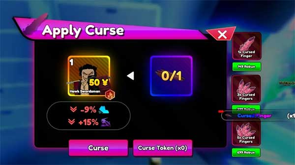 Có nên sử dụng Cursed Finger trong Anime Rangers X không?