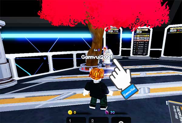 Gặp NPC dưới gốc cây