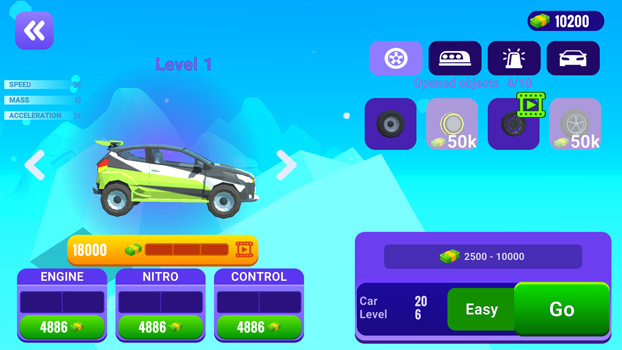 Nâng cấp và sở hữu nhiều siêu xe với động cơ tối thượng.