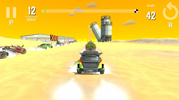 Nhiều màn chơi với độ cạnh tranh cao giữa các tay đua.