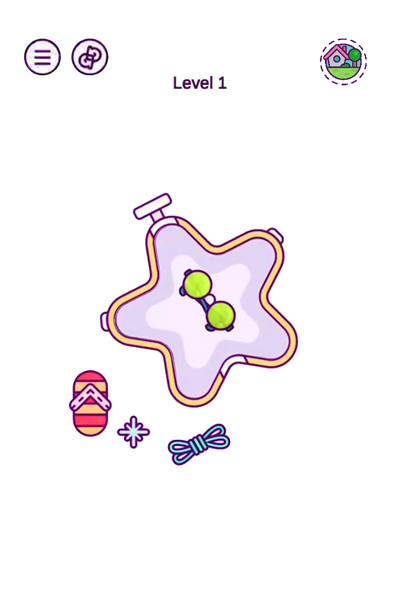 Sắp xếp tất cả các đồ vật vào trong balo.