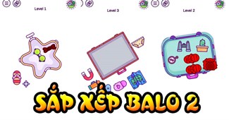 Sắp xếp balo 2