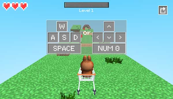 Chơi game Labubu đua xe đẩy - GameVui