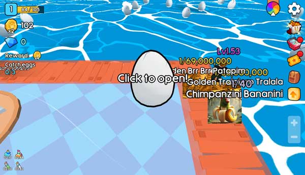 Tìm những quả trứng Brainrot