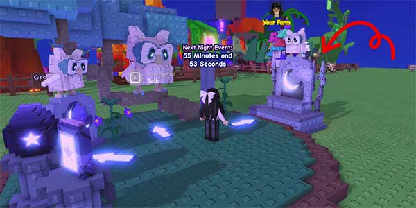 Cách tìm Twilight Shop trong Grow a Garden