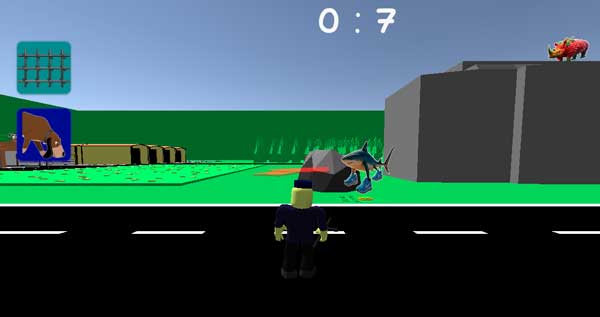 Điều khiển Obby di chuyển và truy tìm dấu vết của Brainrot