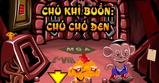 Chú khỉ buồn: Chú chó đen