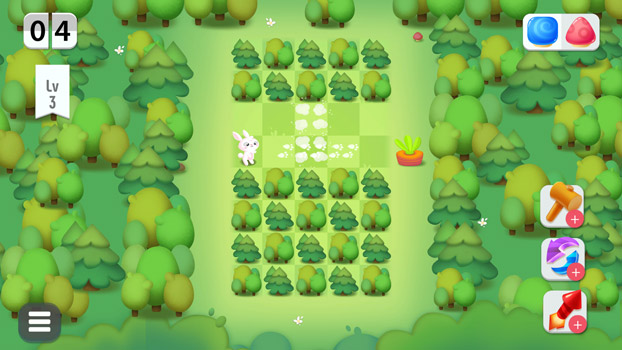 Tìm cách gỡ tất cả chướng ngại vật.