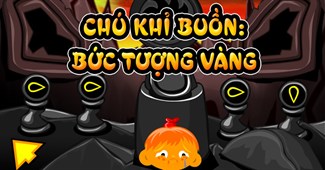 Chú khỉ buồn: Bức tượng vàng