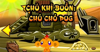 Chú khỉ buồn: Chú chó Pug